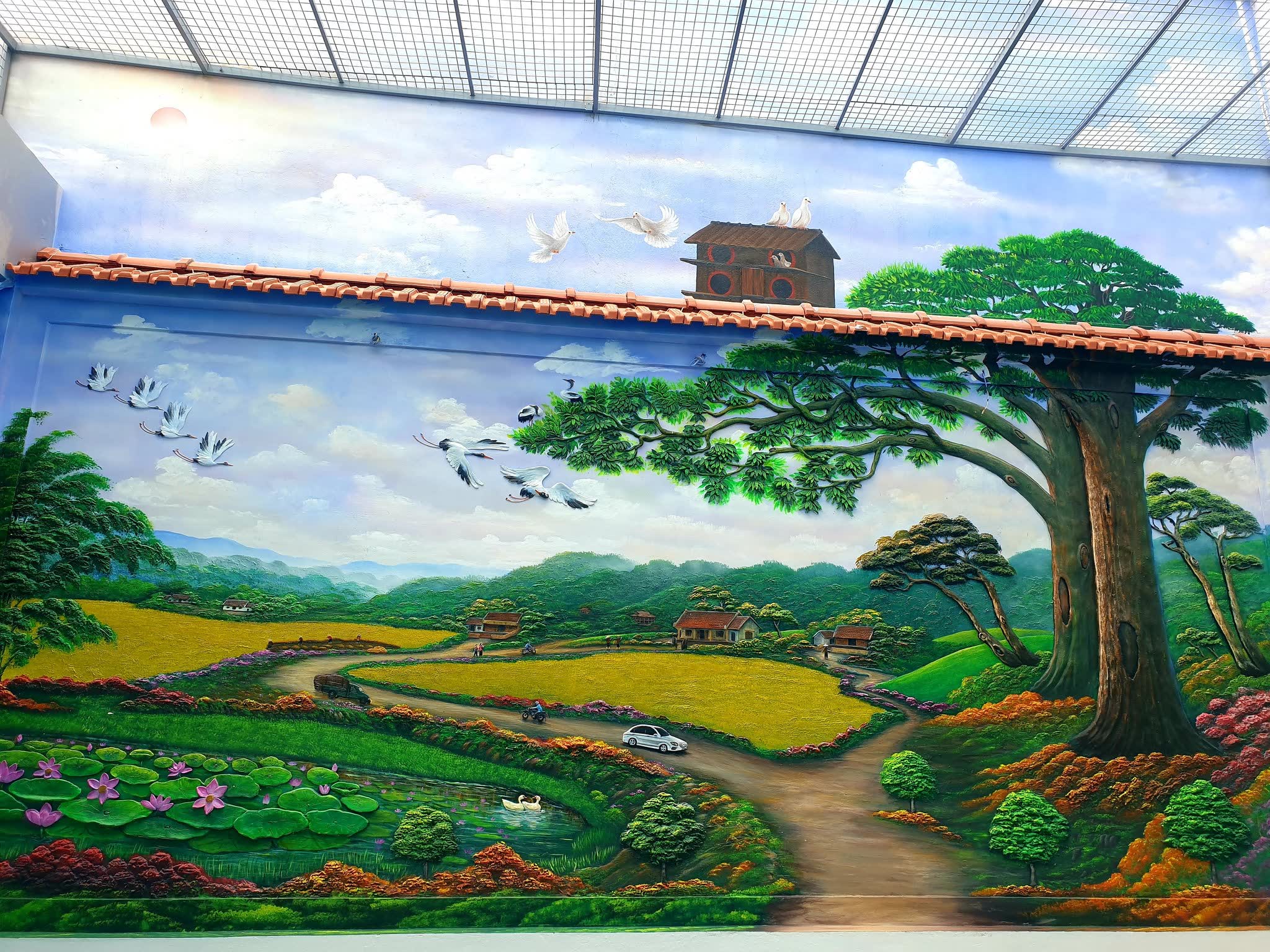 Tranh Đắp Nổi Phù Điêu